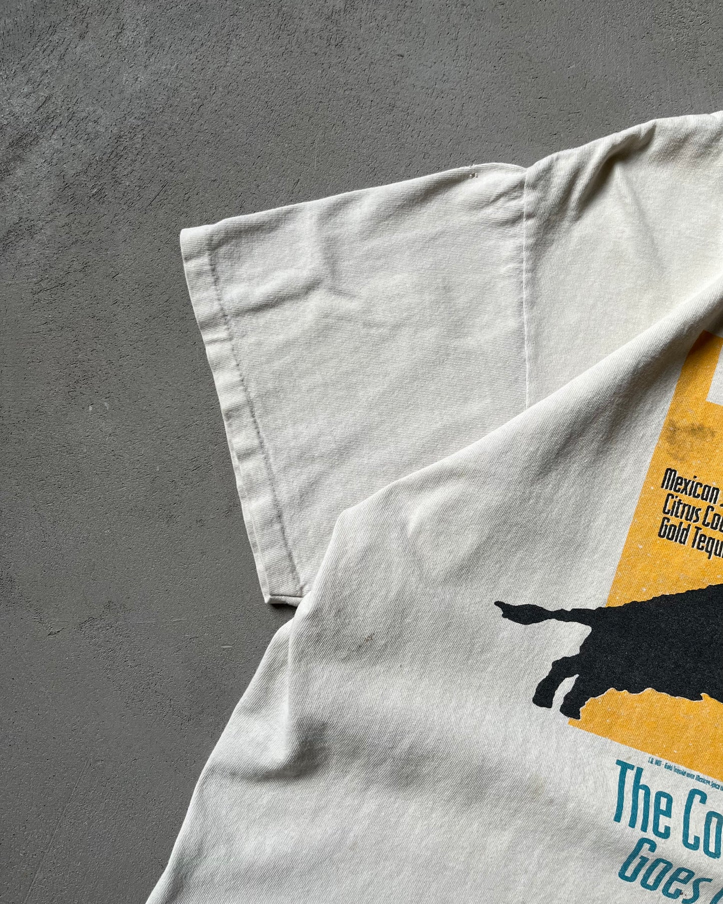 1990s - White Gold Tequila T-Shirt - L