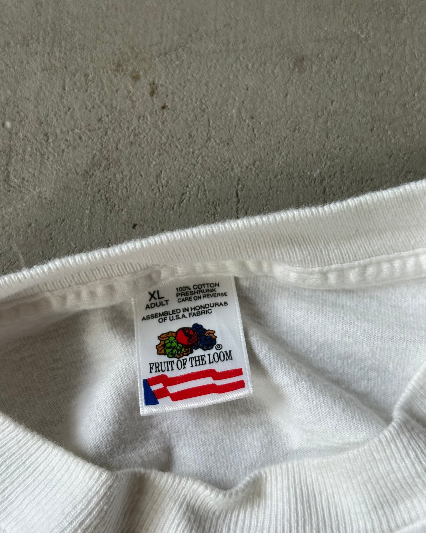 1990s - White Milwaukee Longsleeve - L/XL
