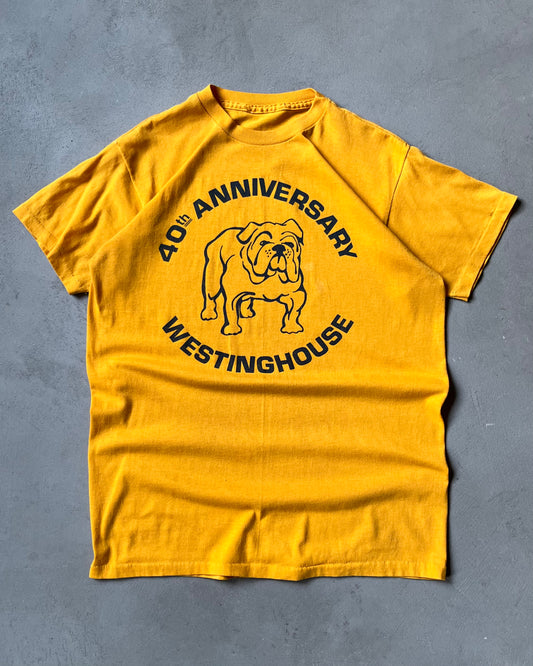 1980s - Yellow Westinghouse T-Shirt - M/L