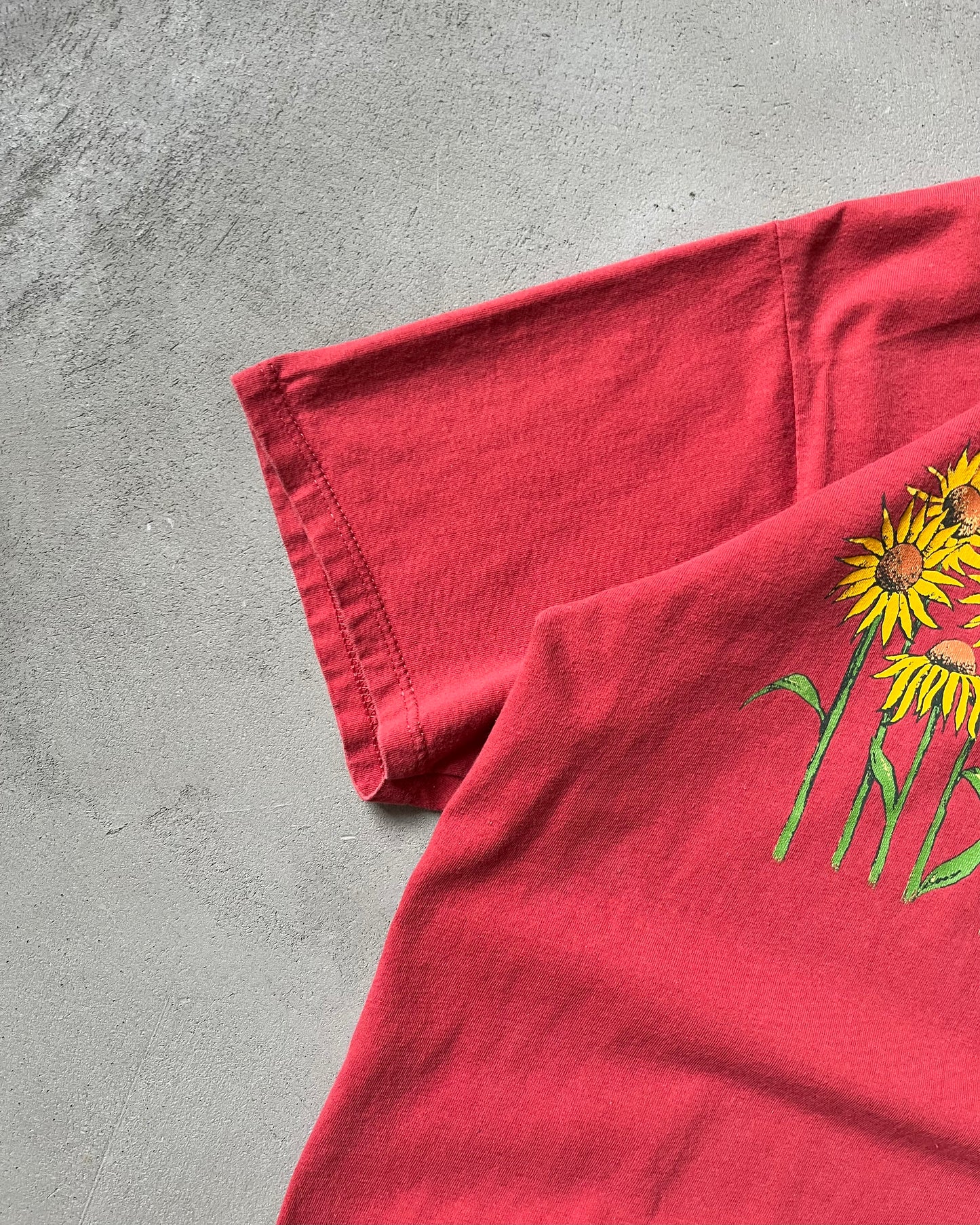 1990s - Red Indiana T-Shirt - M/L