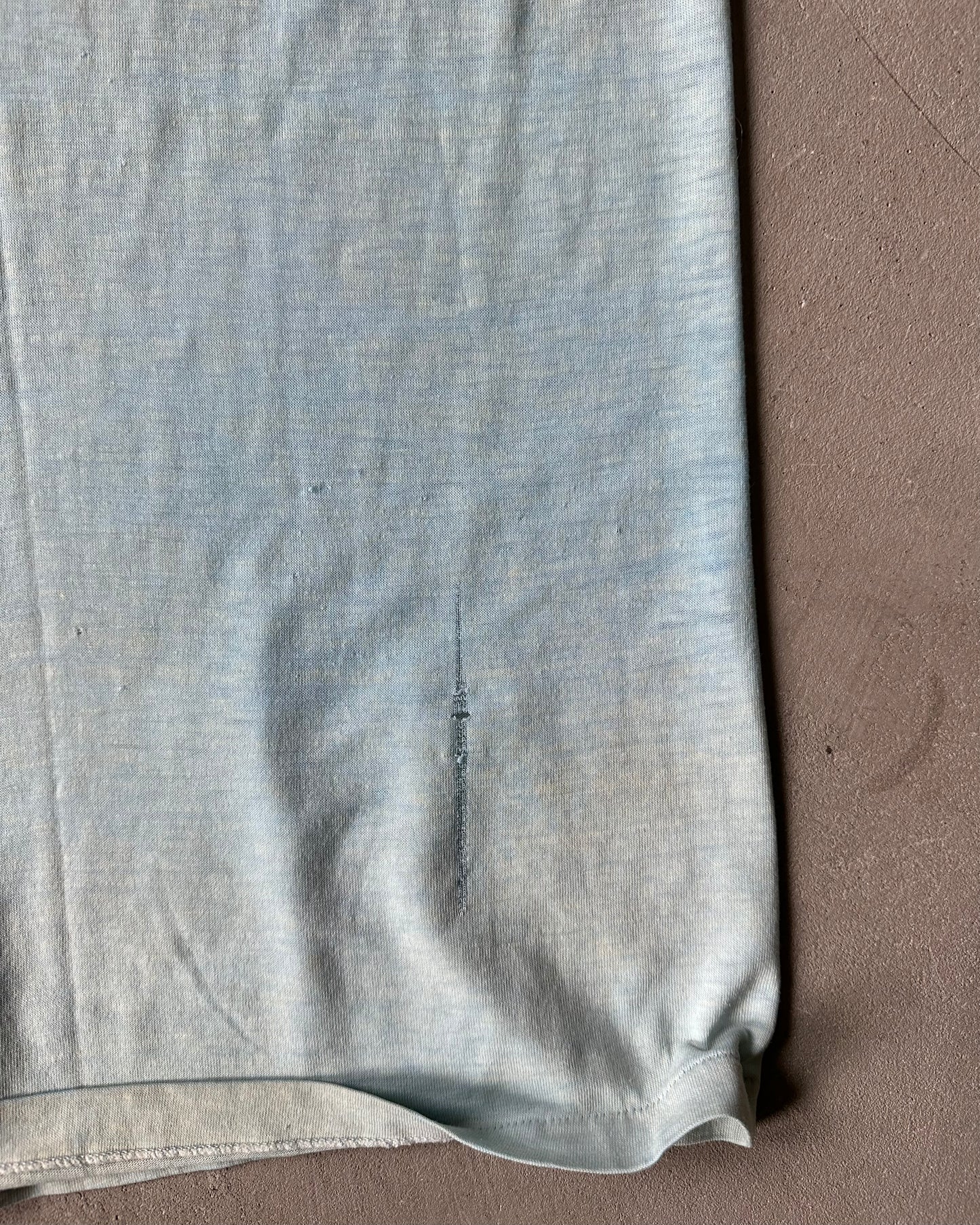 1980s - Distressed Blue Pigeon Forge Tank Top - M