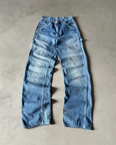 1970s - Distressed LEE Barn Jeans - 27x31