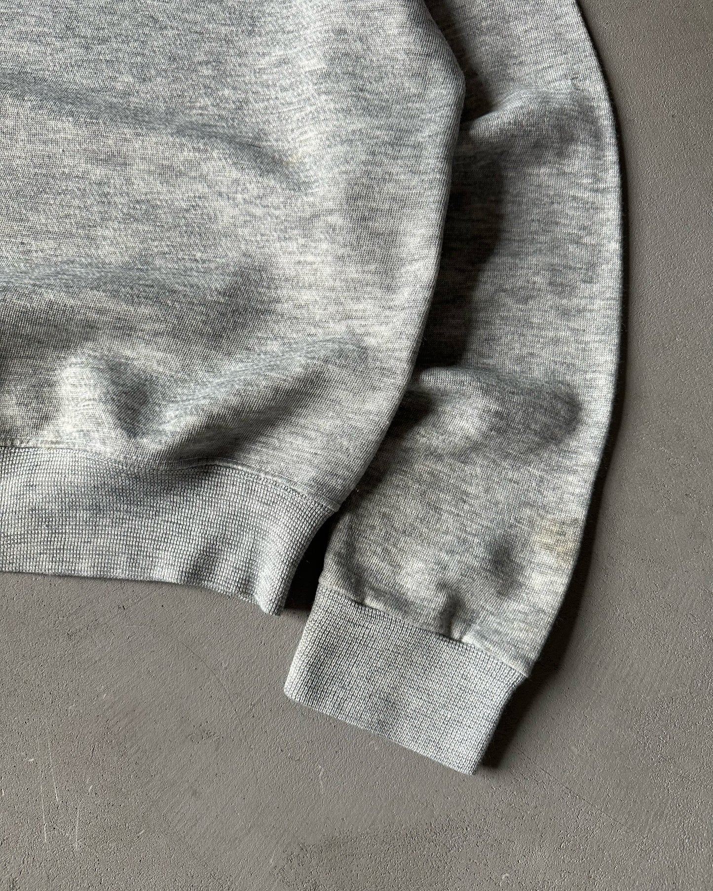 1980s - Heather Grey PUMA Crewneck - S