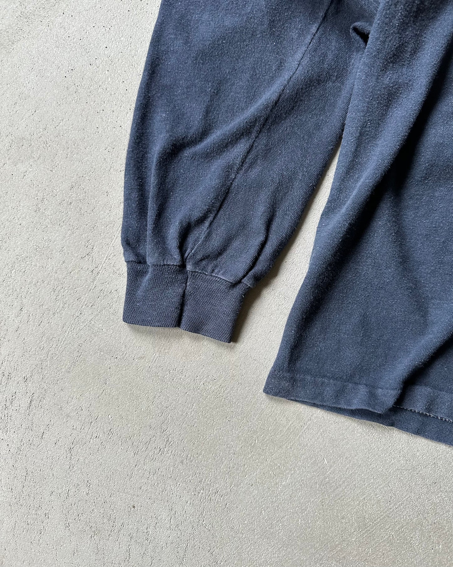 1980s - Navy Midnight Records Longsleeve - M