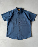 1980s - Navy Big Yank Work Shirt -
