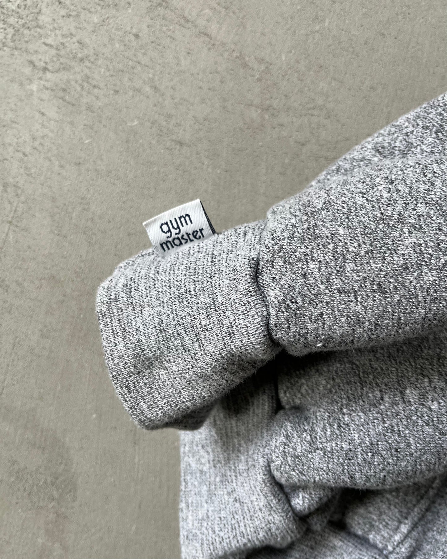 1980s - Heather Grey Blank Hoodie - M/L