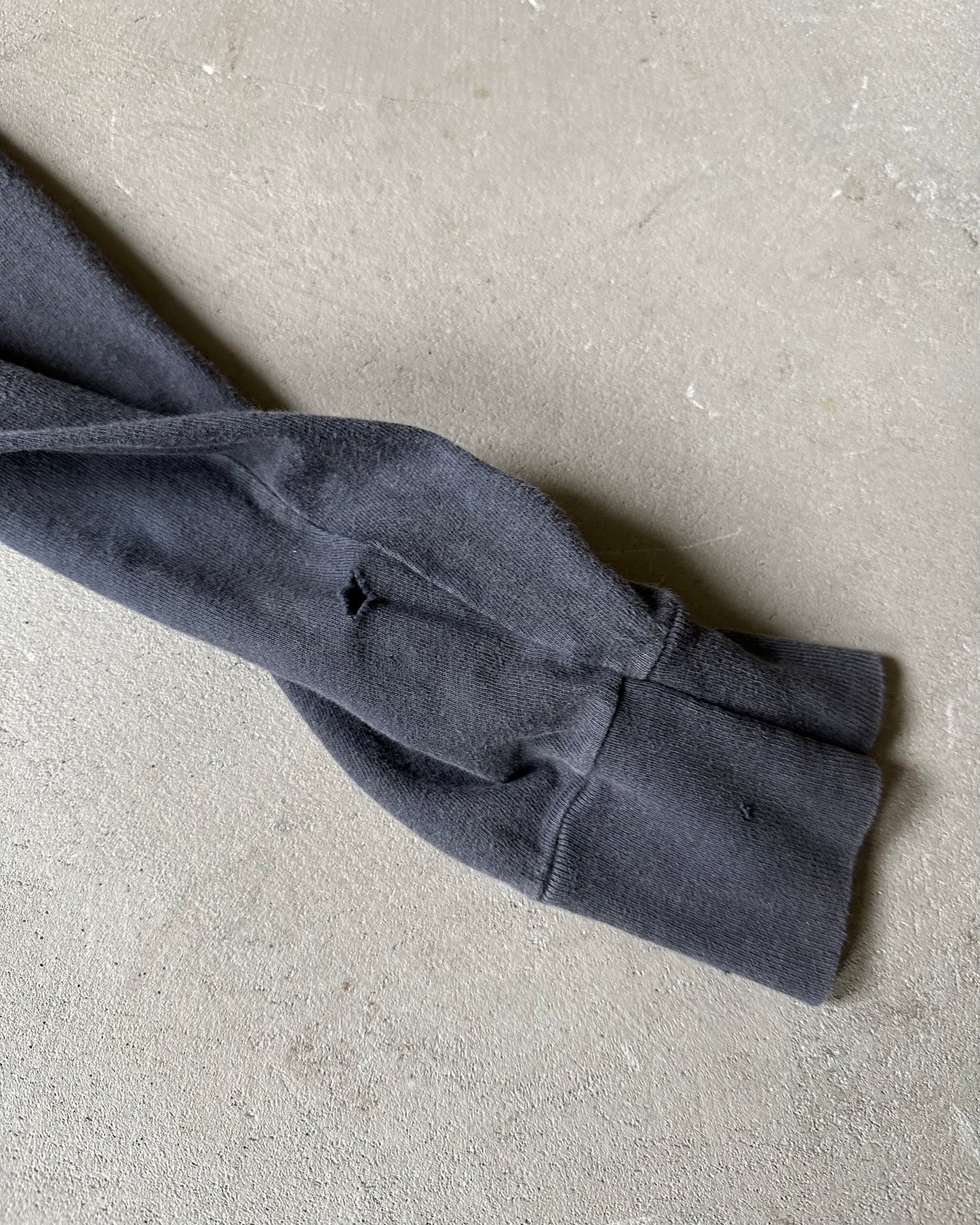 1980s - Faded Black Harvey Longsleeve - XL