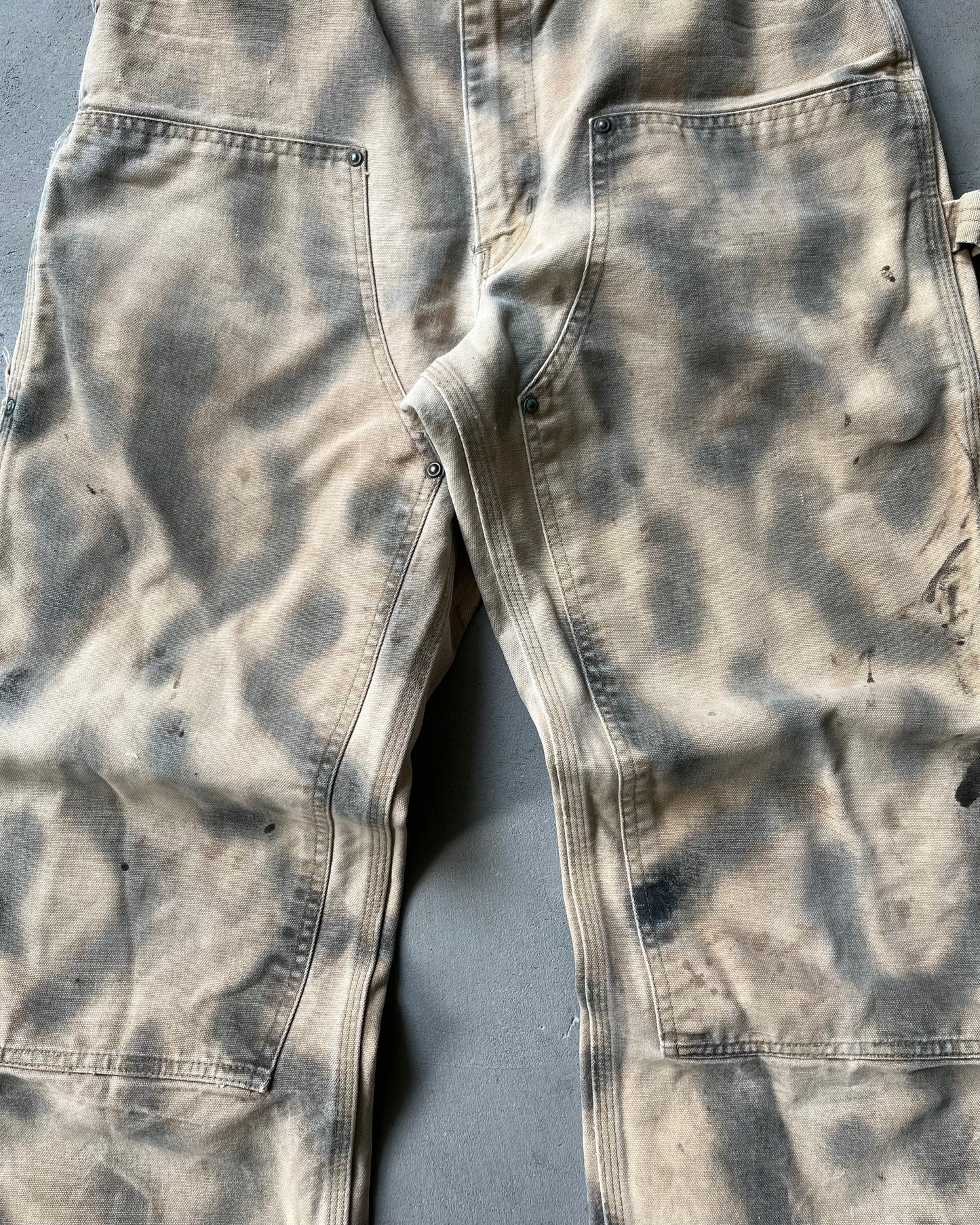 1980s - Camo Duck Carhartt Double Knees - 29x28