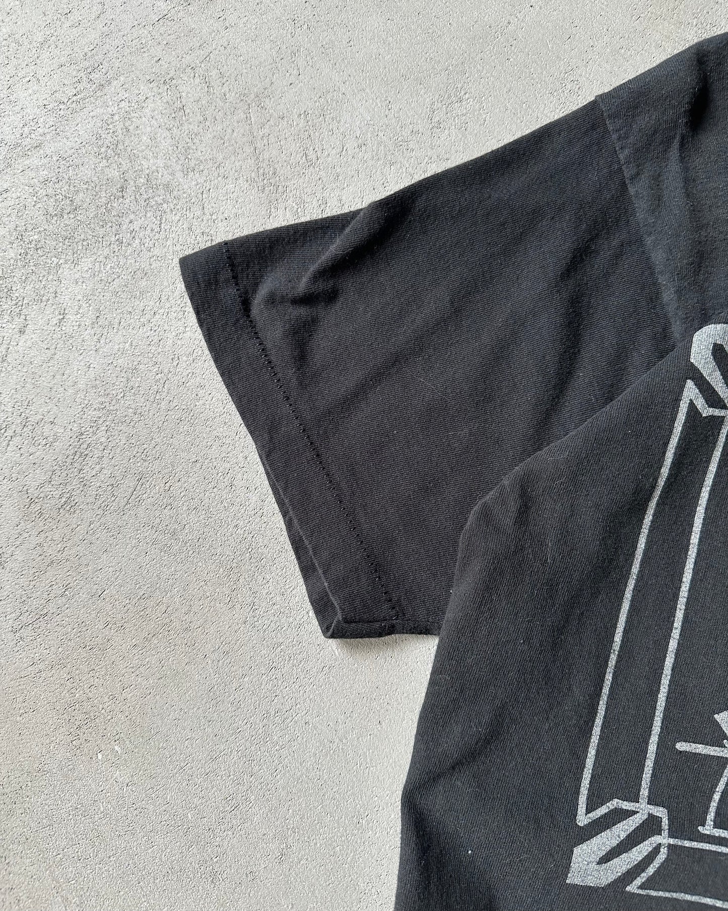 1980s - Black BUGSY Malone T-Shirt - L/XL