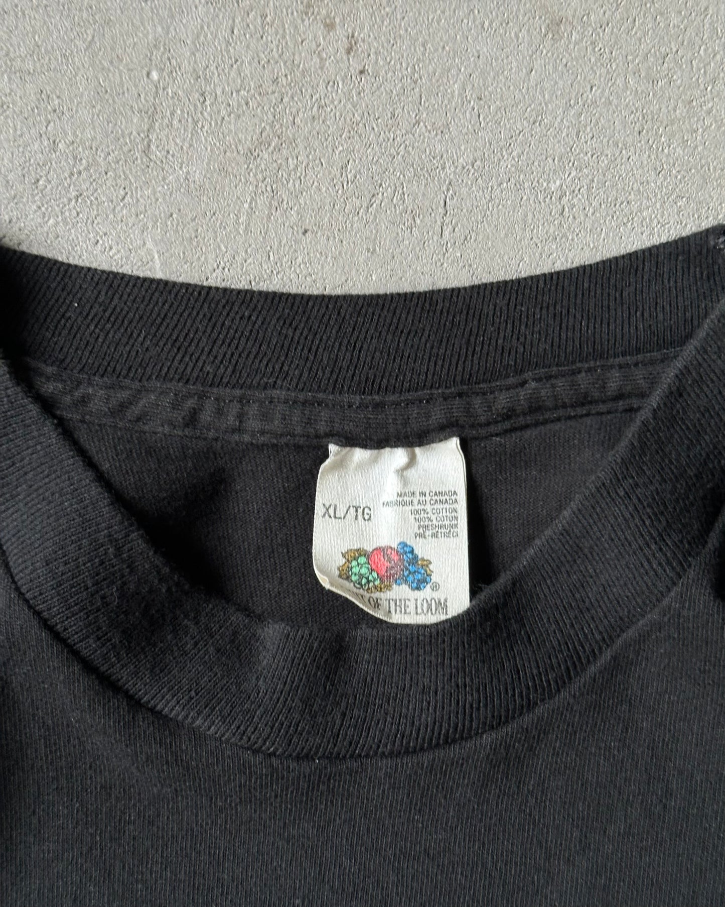1980s - Black BUGSY Malone T-Shirt - L/XL