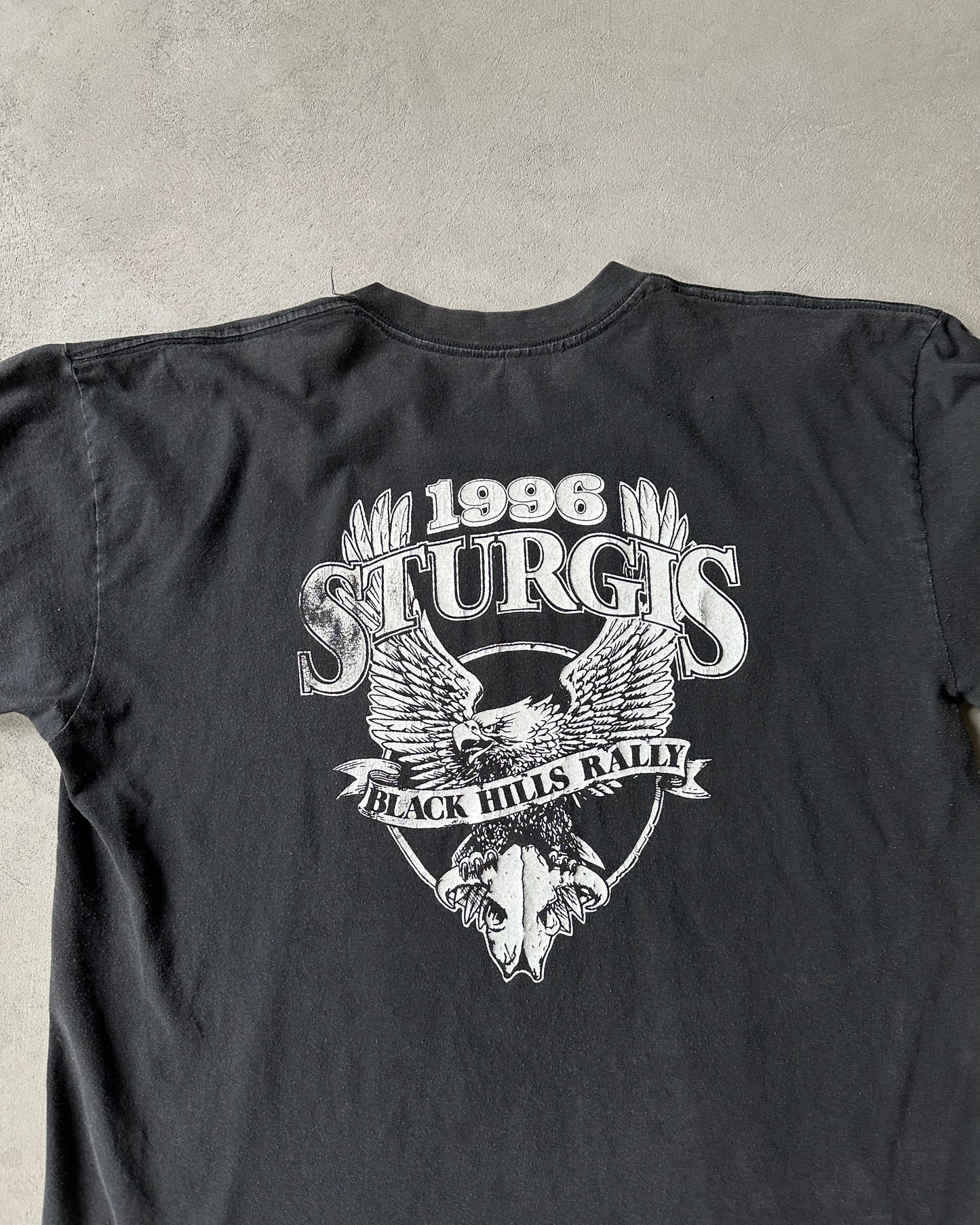 1990s - Black Sturgis T-Shirt - XXL