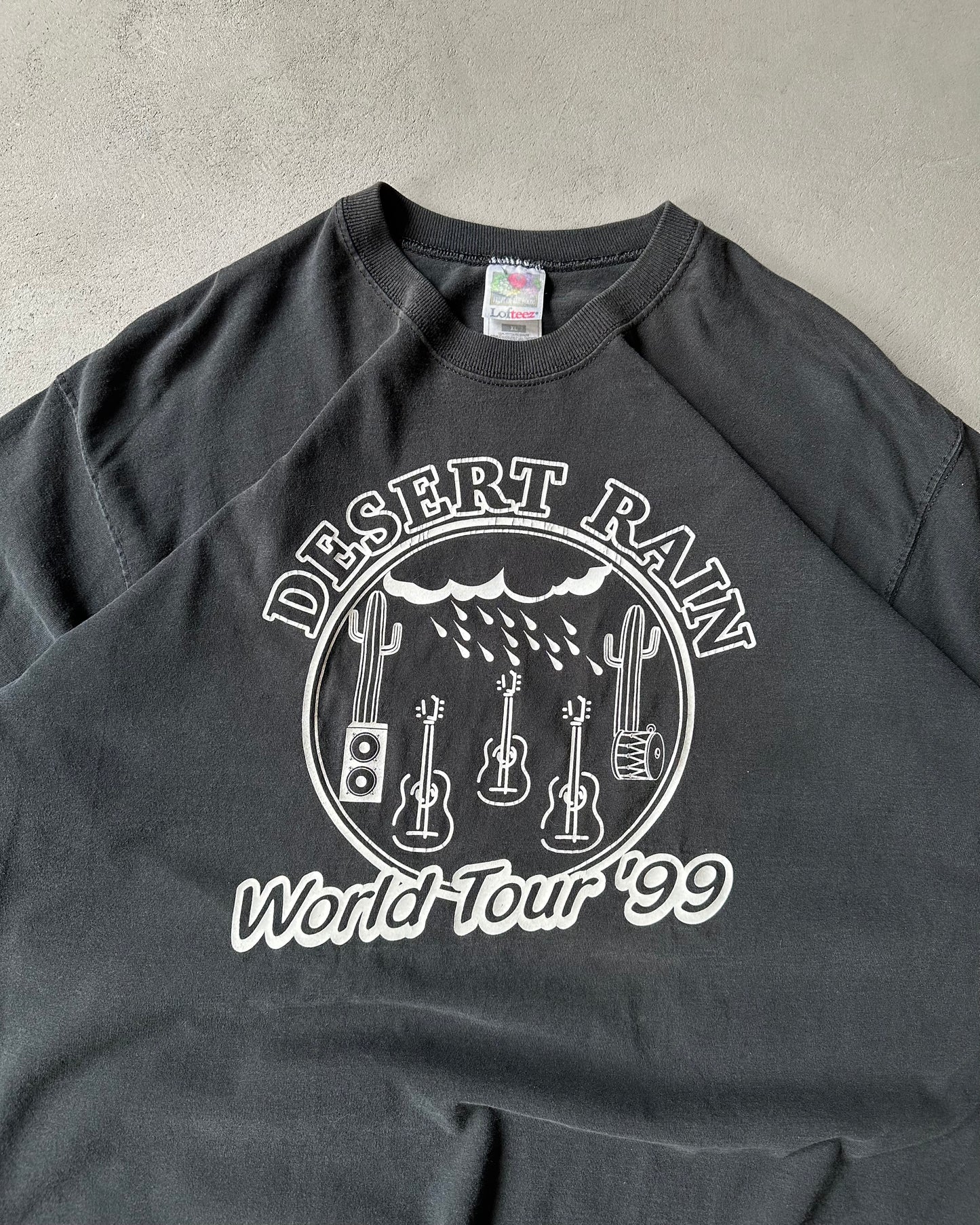 1990s - Black Desert Rain T-Shirt - XL