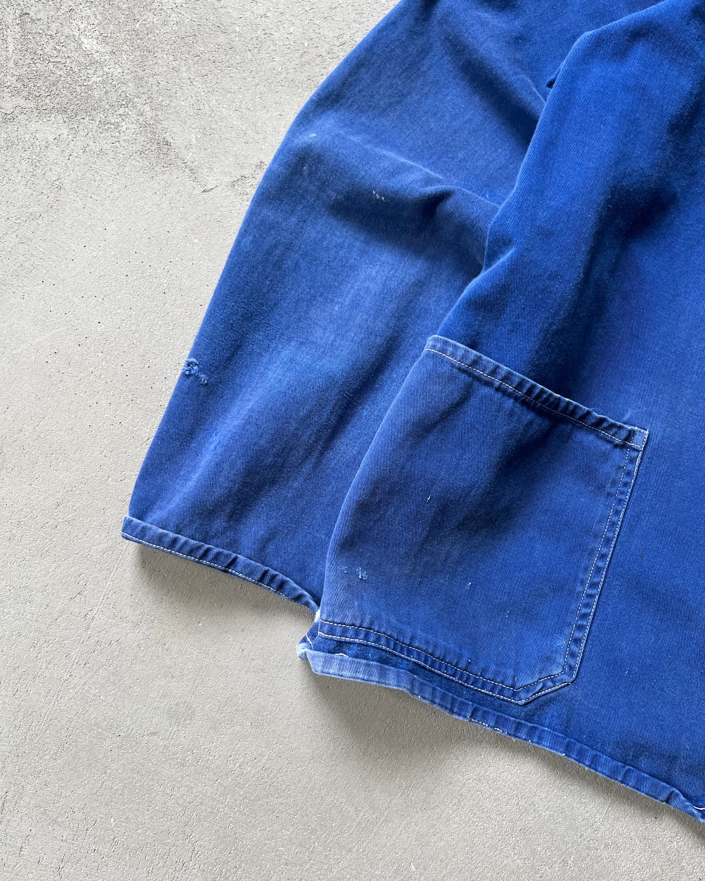 1960s - Distressed Blue Euro Chore - XS