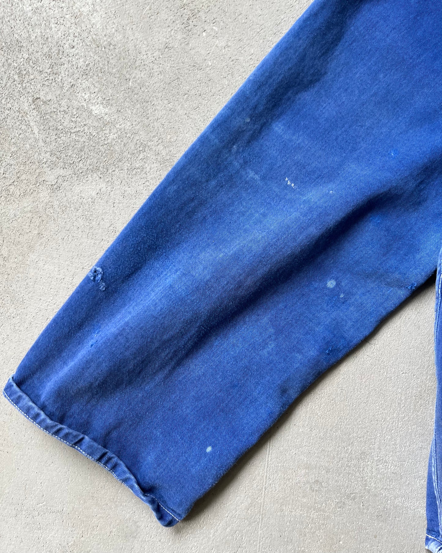 1960s - Distressed Blue Euro Chore - XS