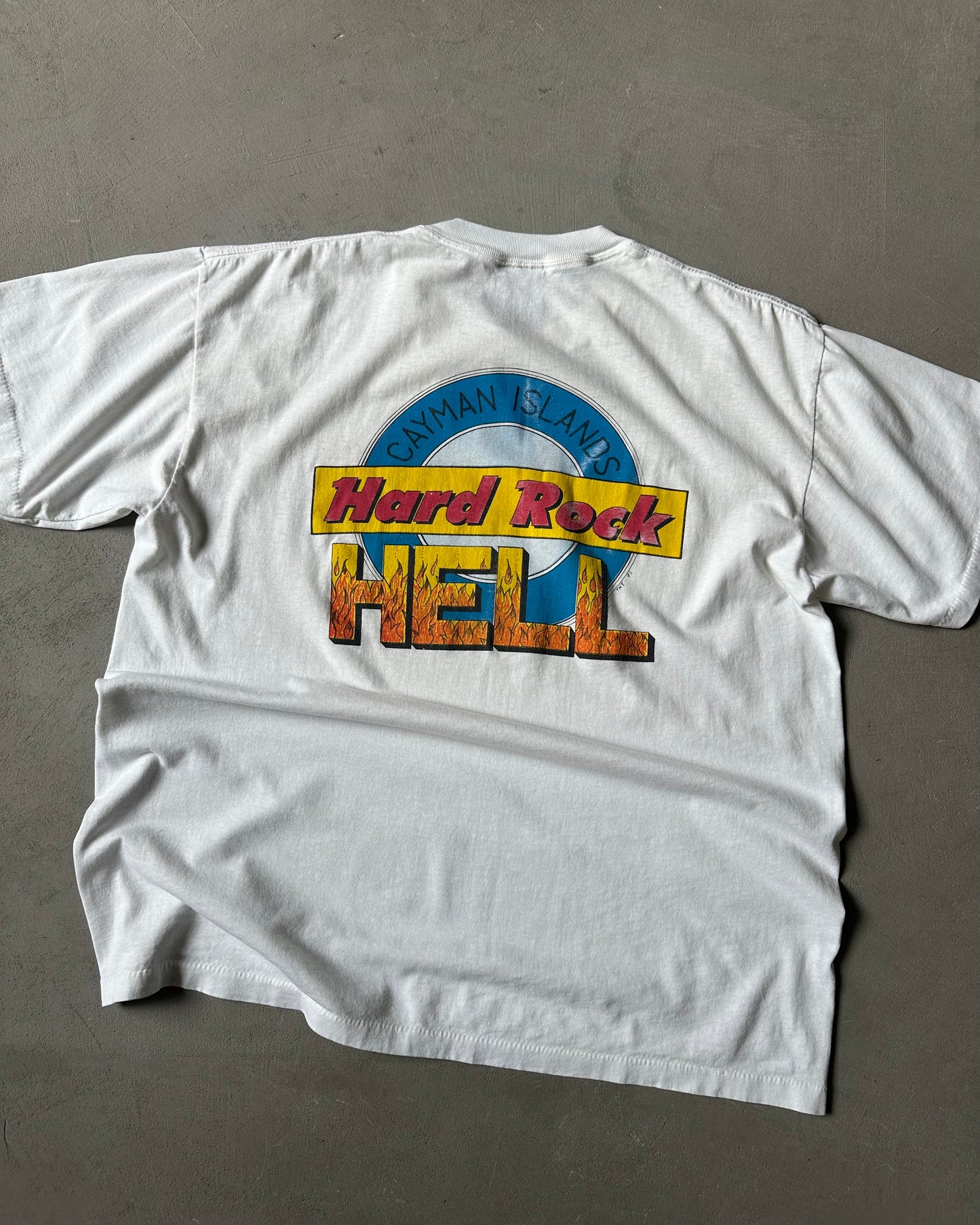 1990s - White Devil's Den T-Shirt - L