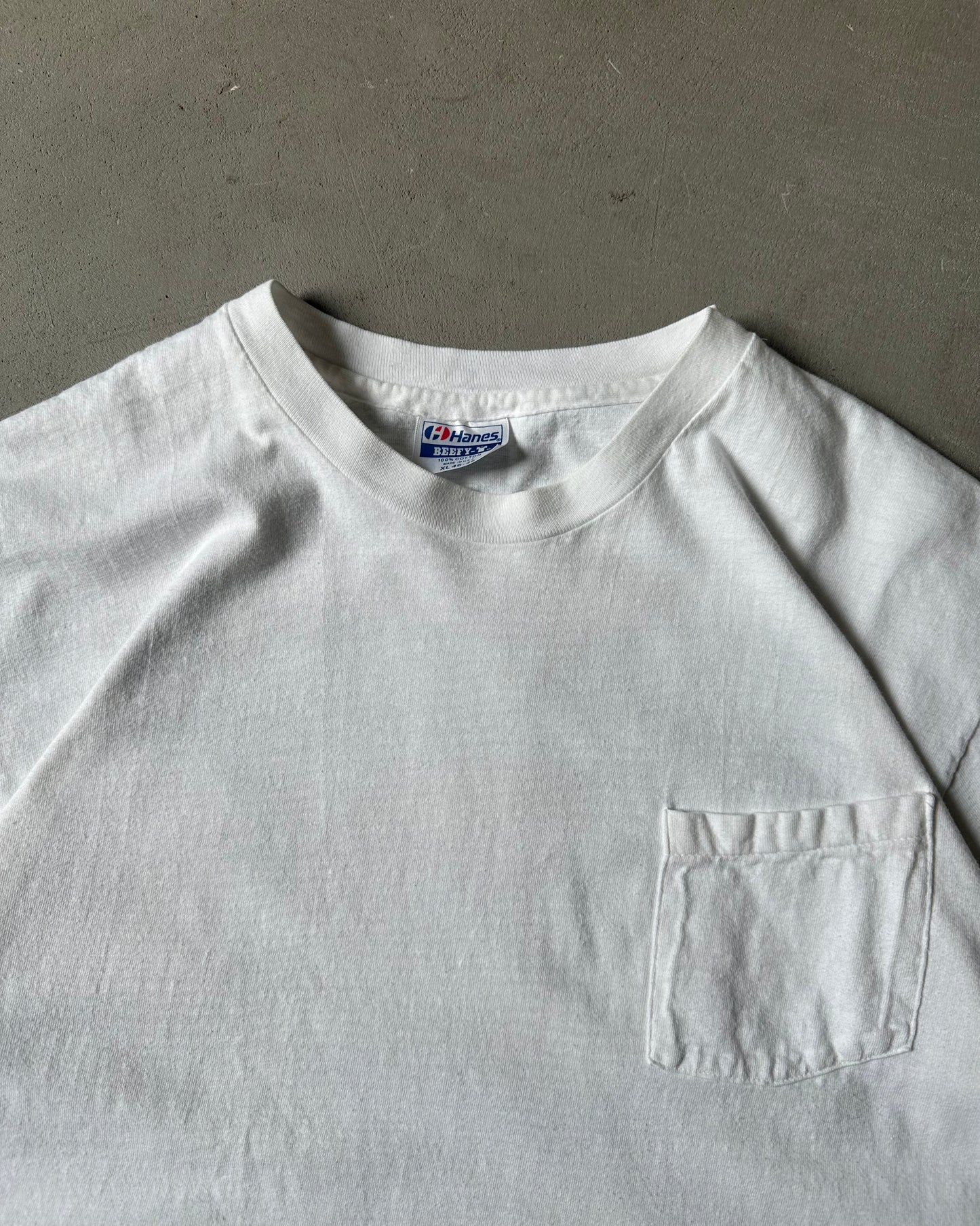 1990s - White Rikk Traweek Art T-Shirt - L/XL