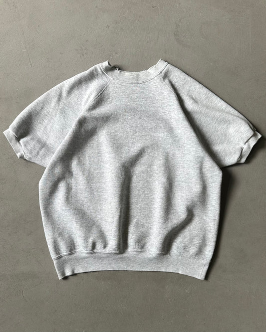 1990s - Ash Grey Shortsleeve Crewneck - M