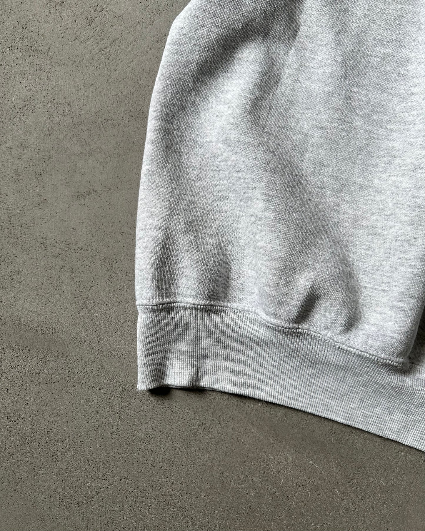1990s - Ash Grey Shortsleeve Crewneck - M