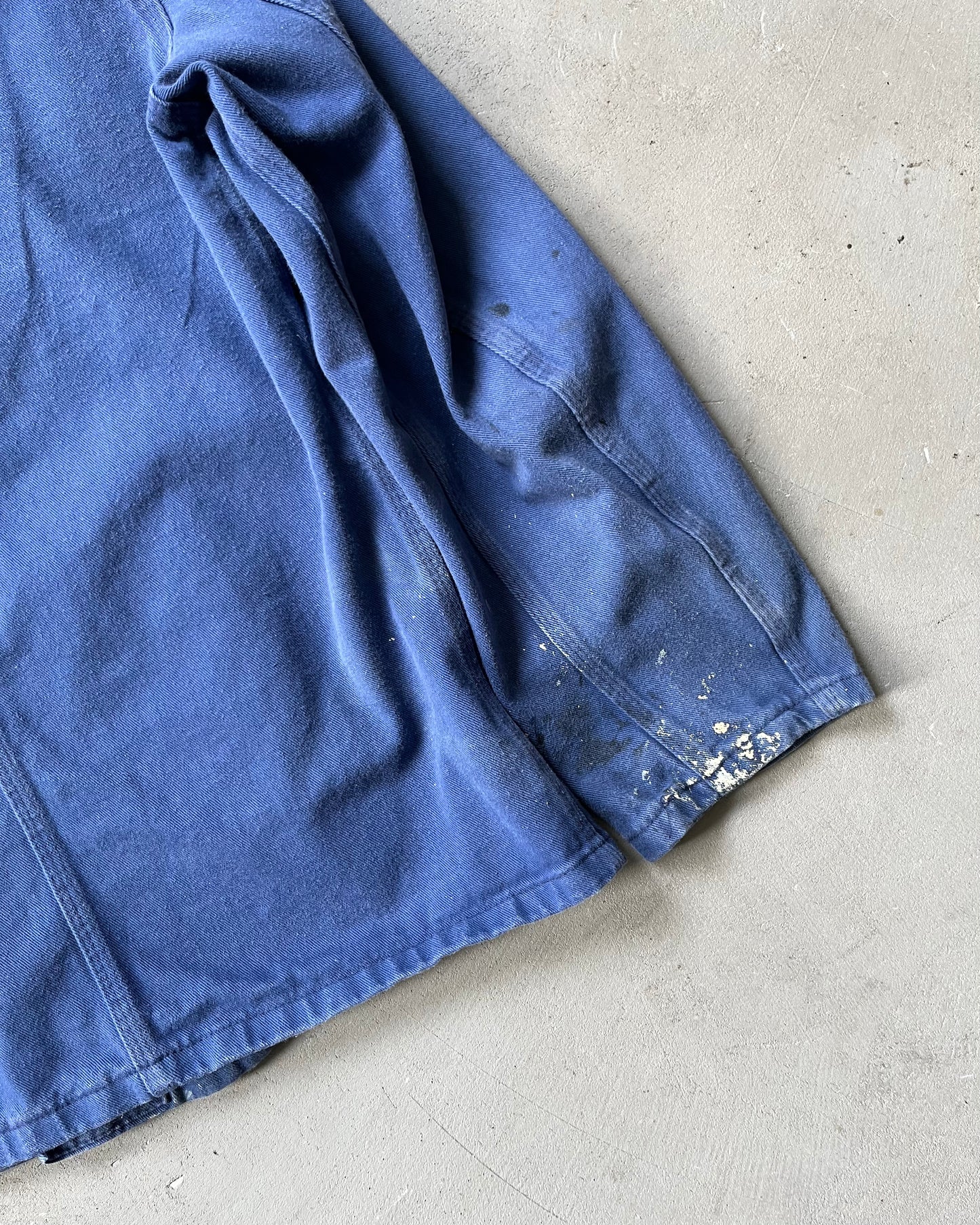 2000s - Distressed Blue Euro Chore - M