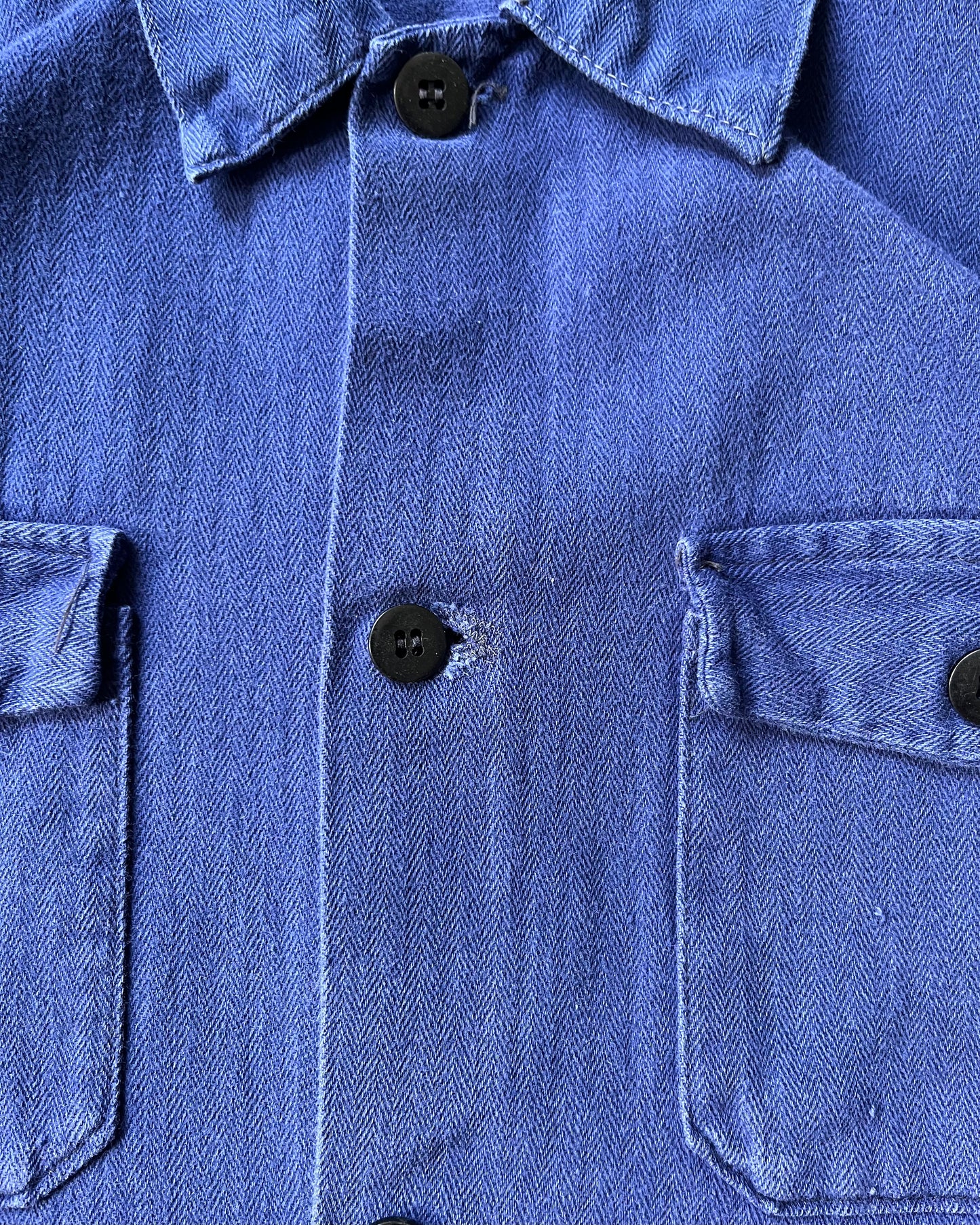 1970s - Blue HBT Euro Chore - S