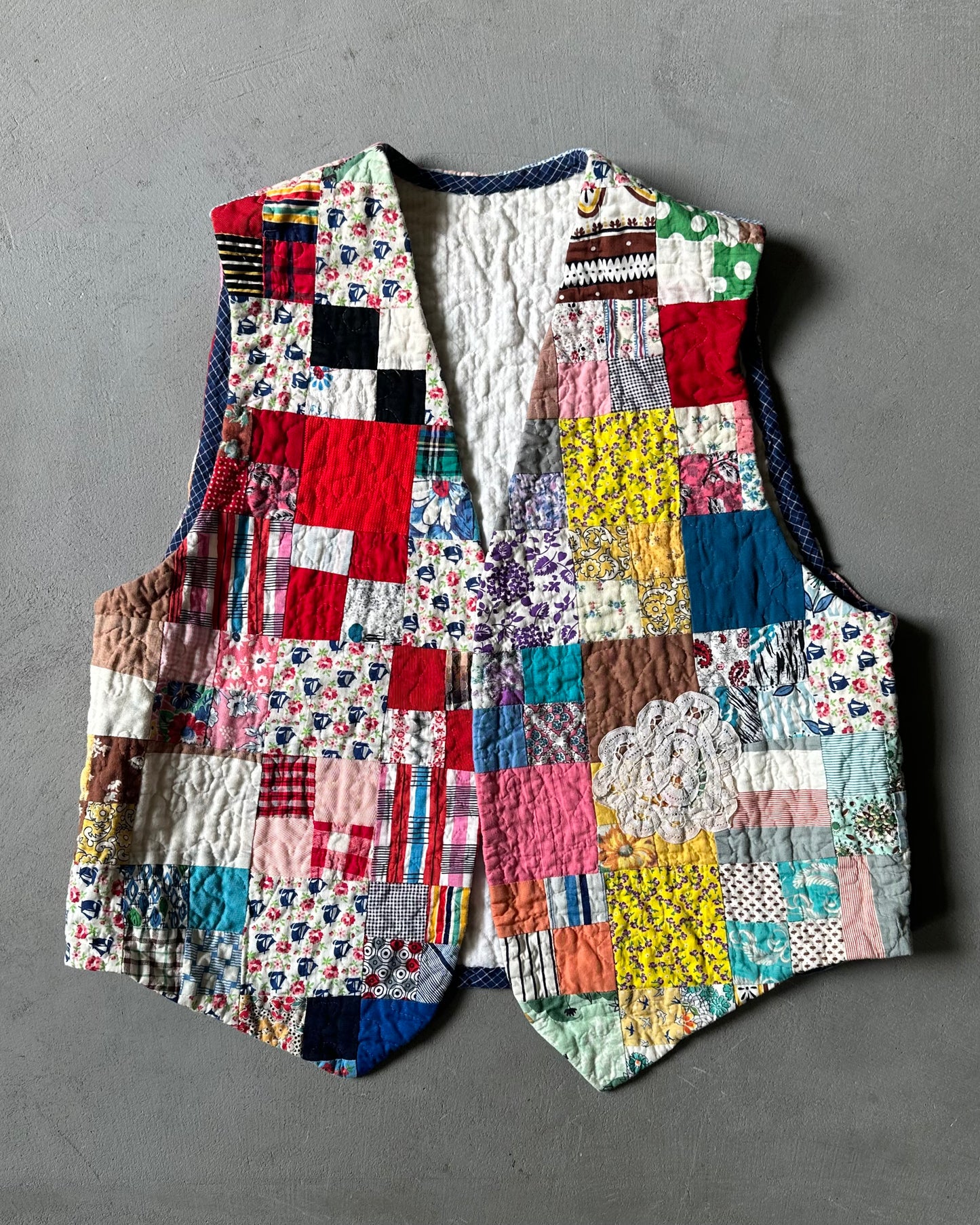 1970s - Quilted Vest - S/M
