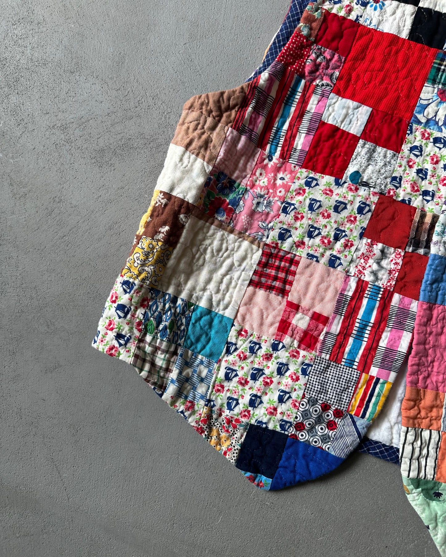 1970s - Quilted Vest - S/M