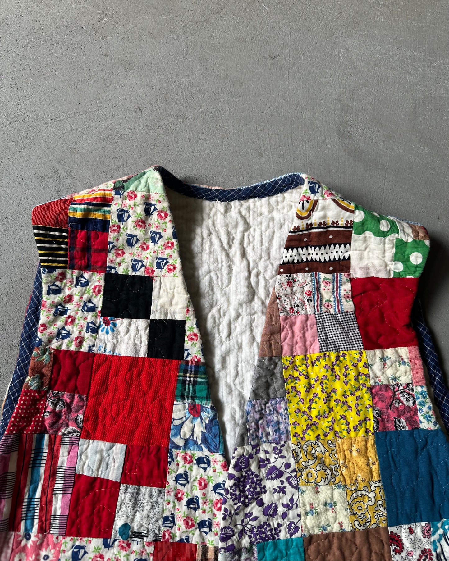1970s - Quilted Vest - S/M