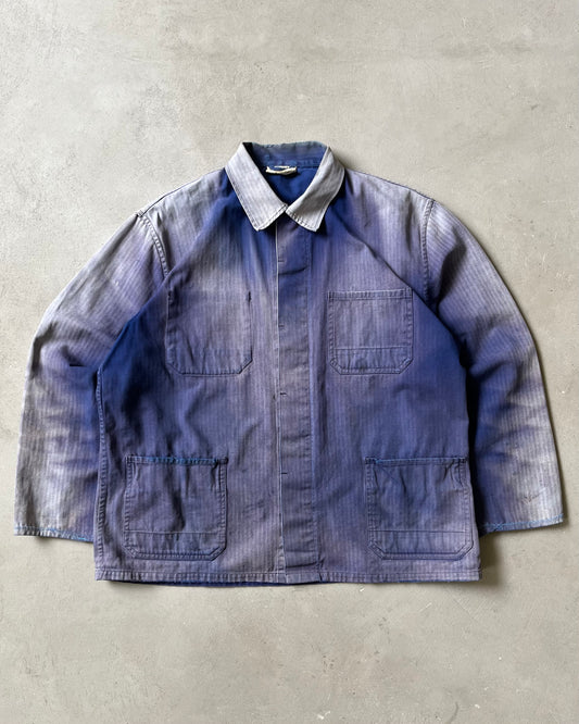 1970s - Faded Blue HBT Euro Chore - M