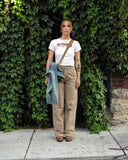 1980s - Distressed White "No Problem" Baby T-Shirt - XXS