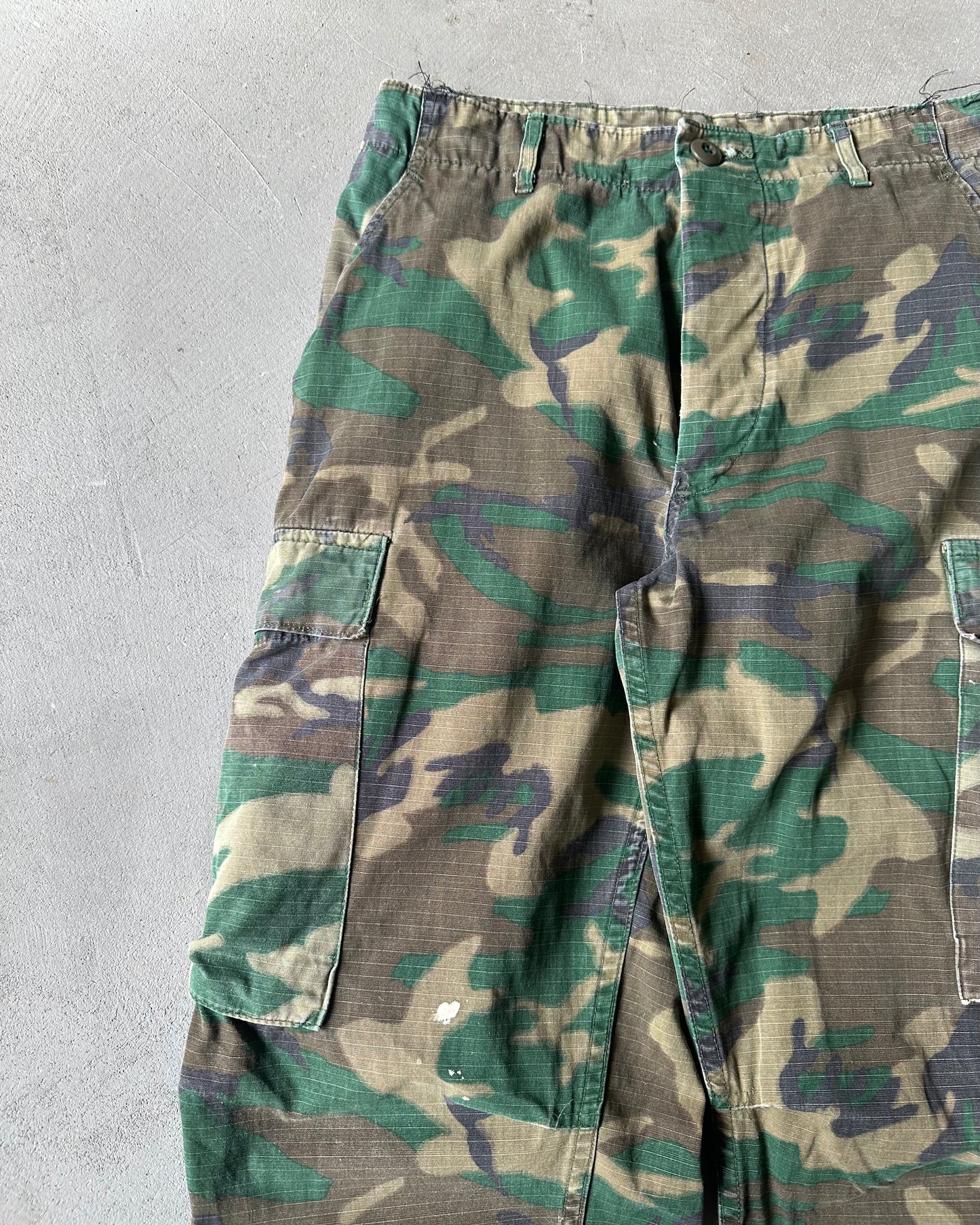 1970s - Camo Military Cargos - S