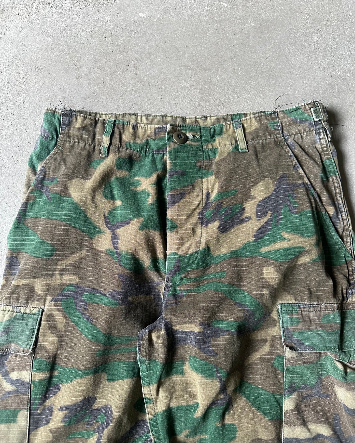 1970s - Camo Military Cargos - S