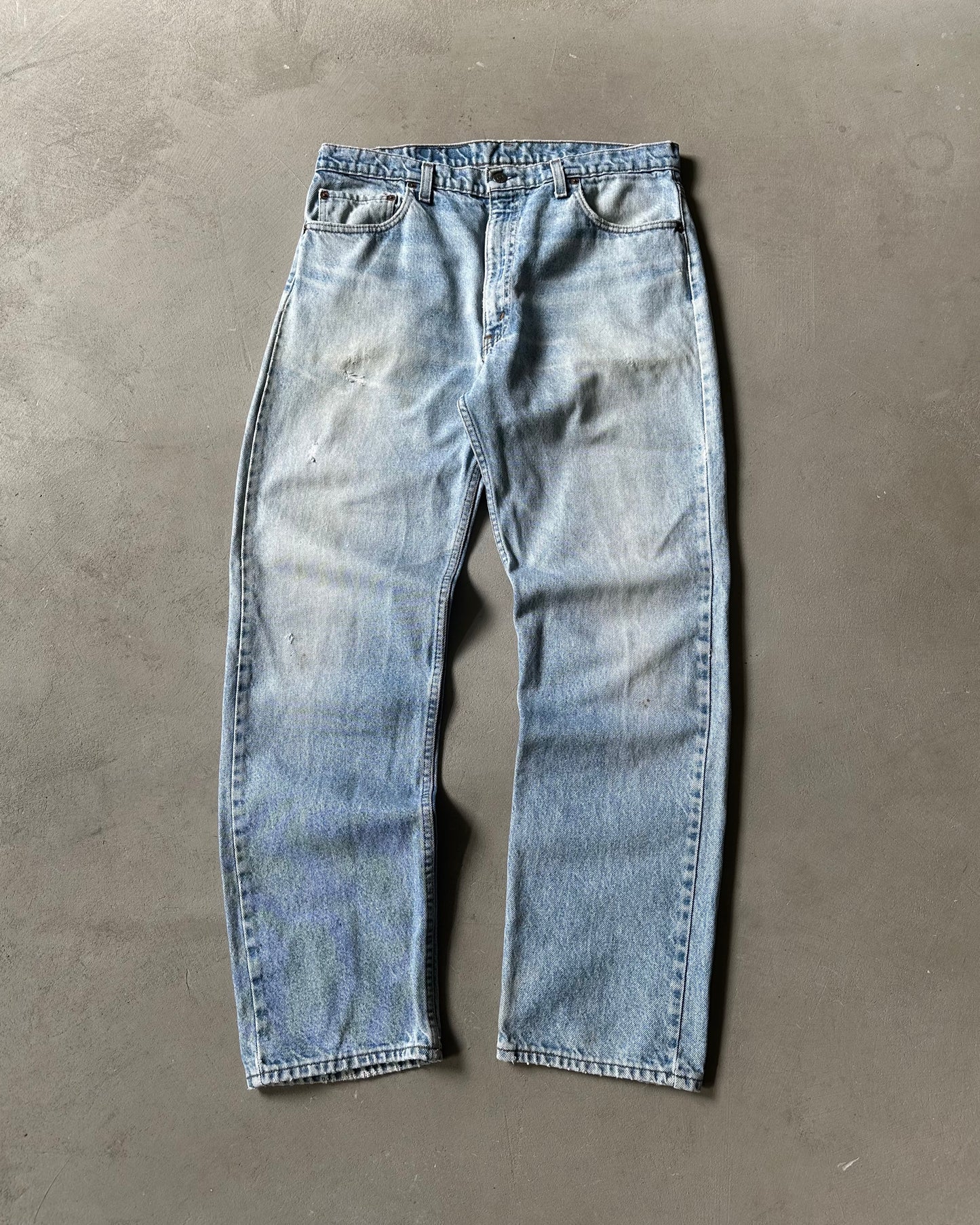 1980s - Distressed 505-0213 Levi's Jeans - 35x31