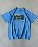 1990s - Blue "My Dad" T-Shirt - XL