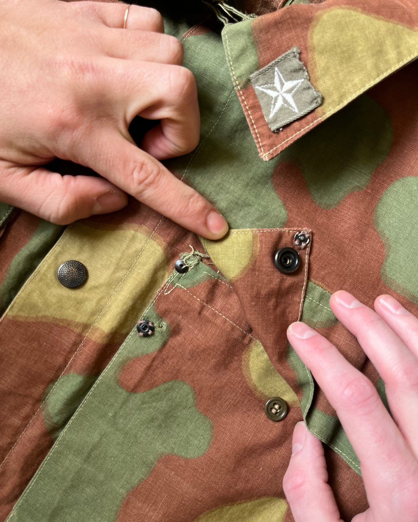 1970s - Distressed Italian Paratrooper Jacket - M