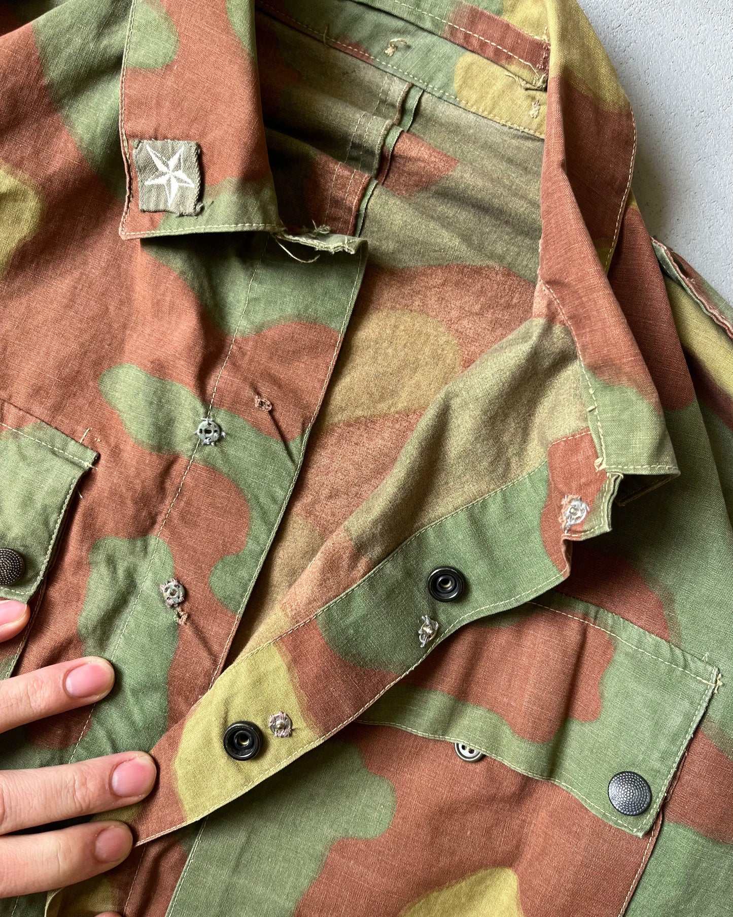 1970s - Distressed Italian Paratrooper Jacket - M