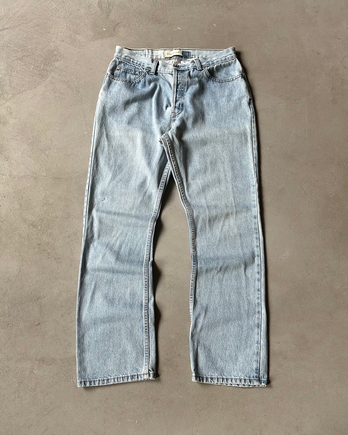 1990s - Lightwash GAP Women's Bootcut Jeans - 31x31