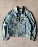 1980s - Faded Jeans Jacket - S