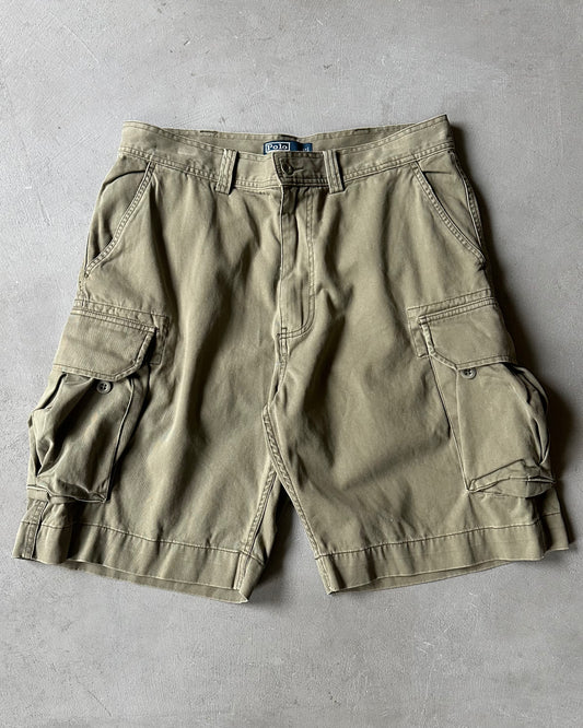 2000s - Green Polo RL Cargo Shorts - 34
