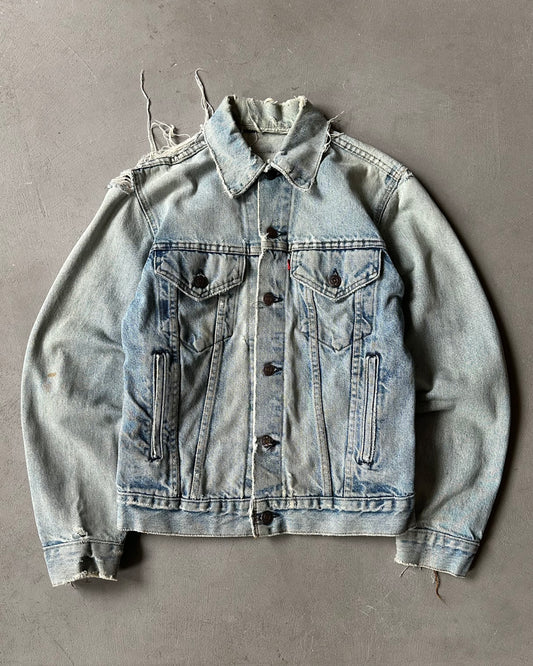 1980s - Trashed Levi's Type III Jeans - XS/S