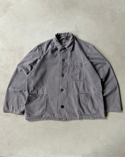1970s - Grey HBT Euro Chore - M/L