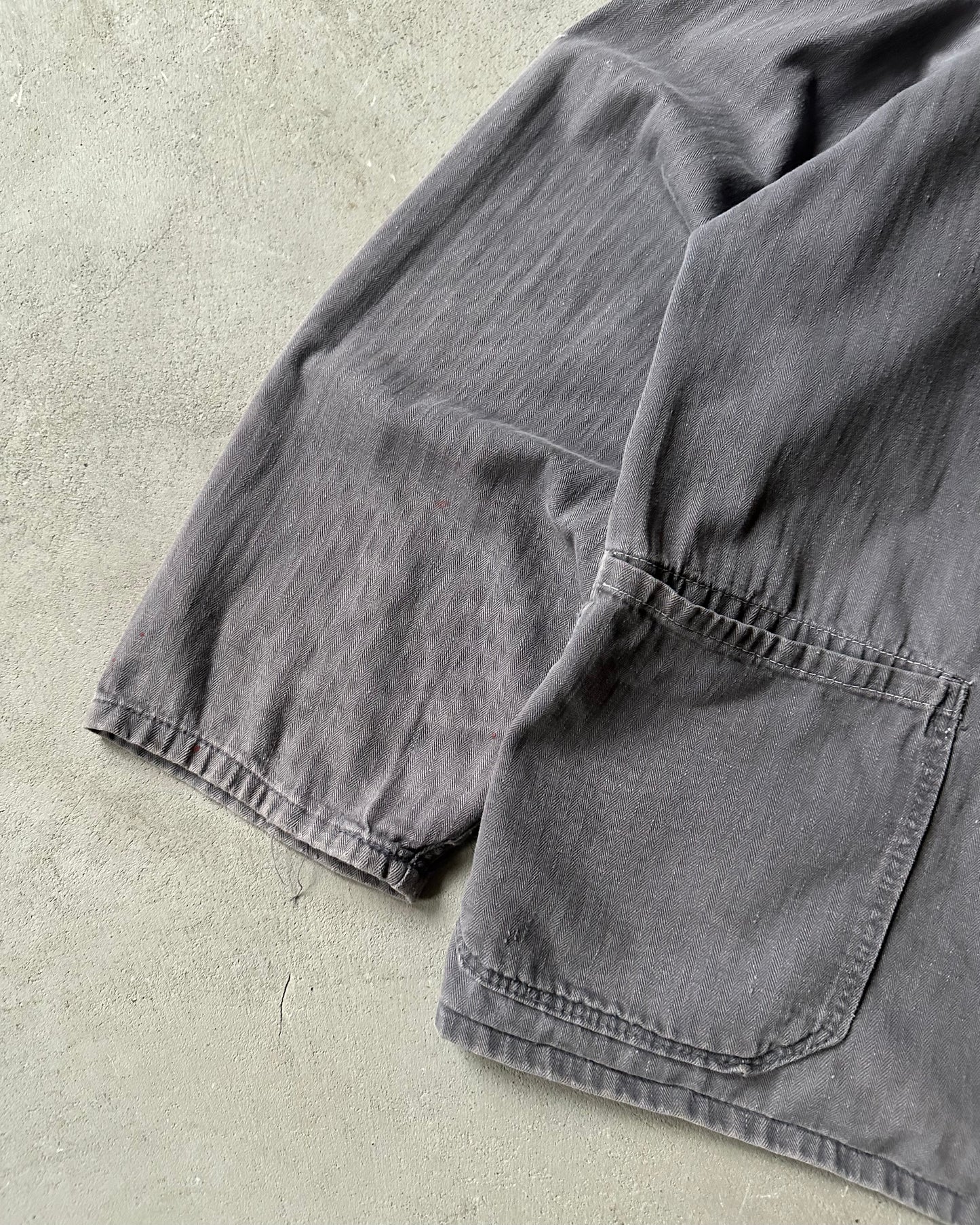 1970s - Grey HBT Euro Chore - M/L