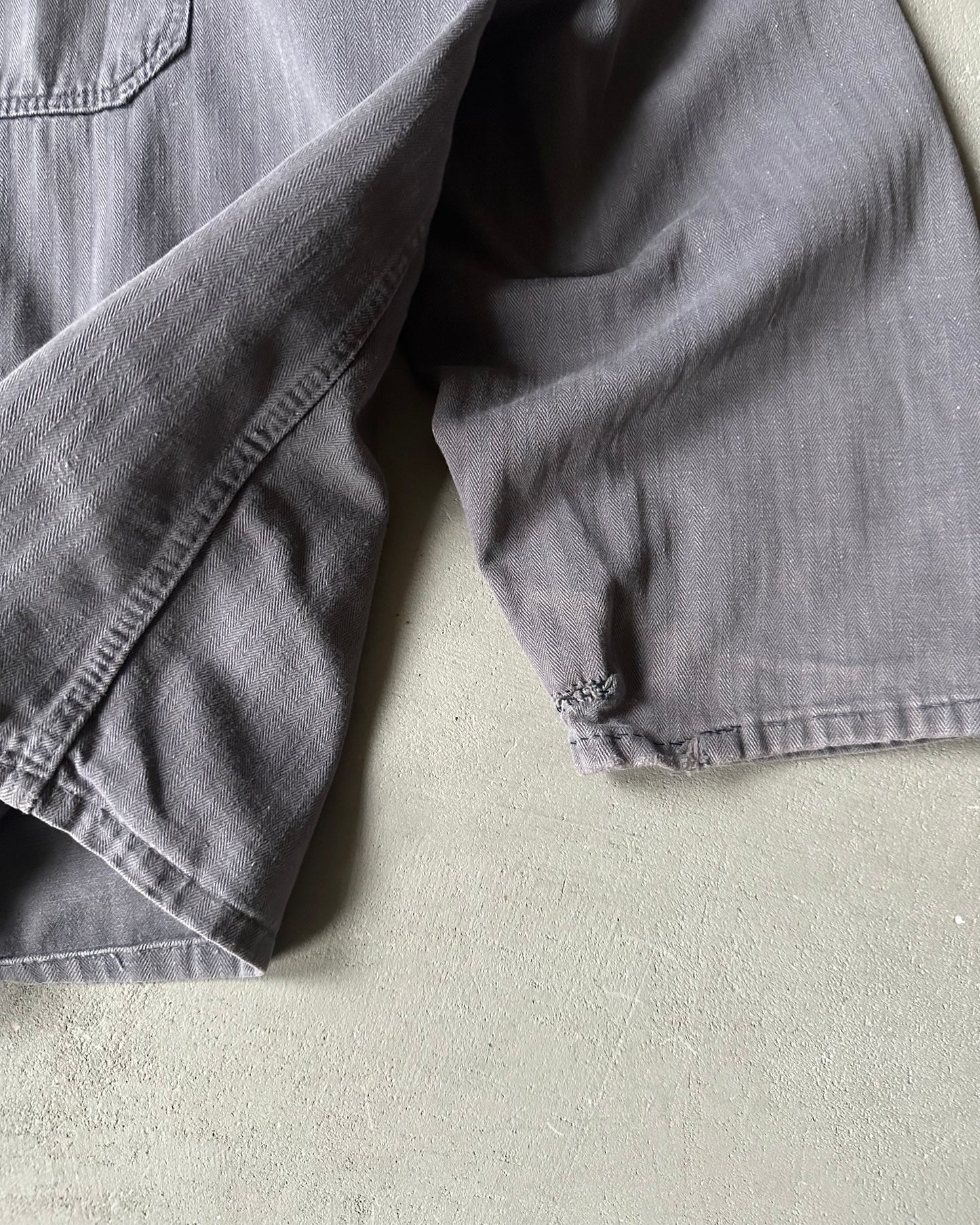 1970s - Grey HBT Euro Chore - M/L