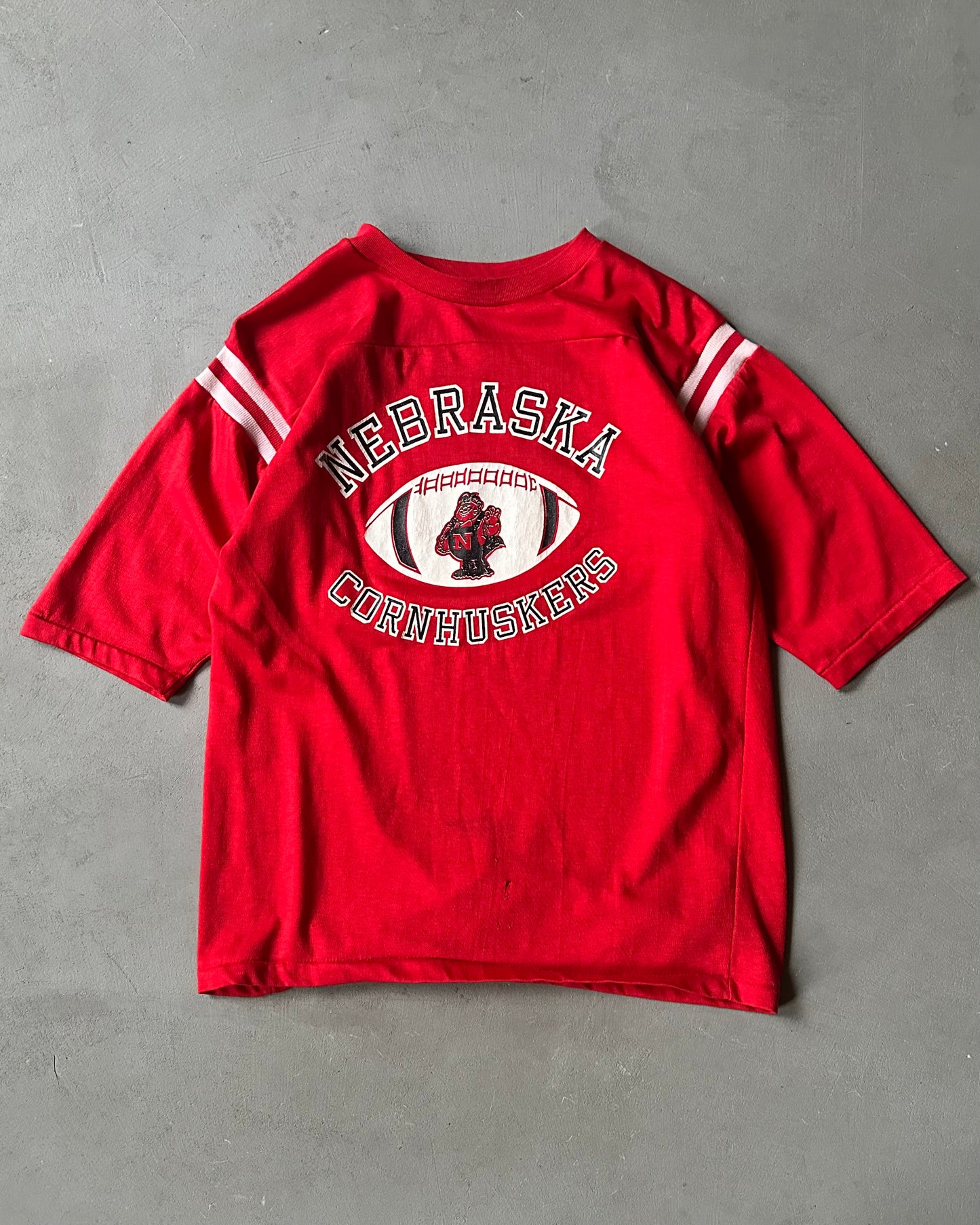 1980s - Red Nebraska T-Shirt - M