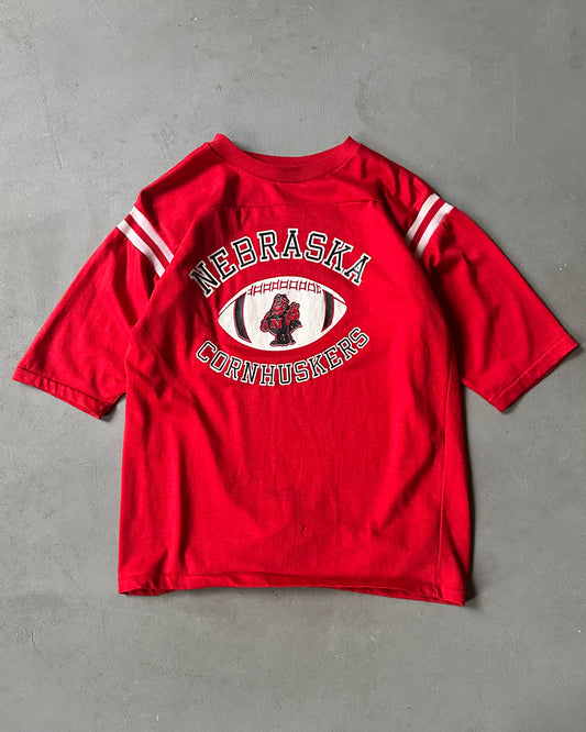 1980s - Red Nebraska T-Shirt - M