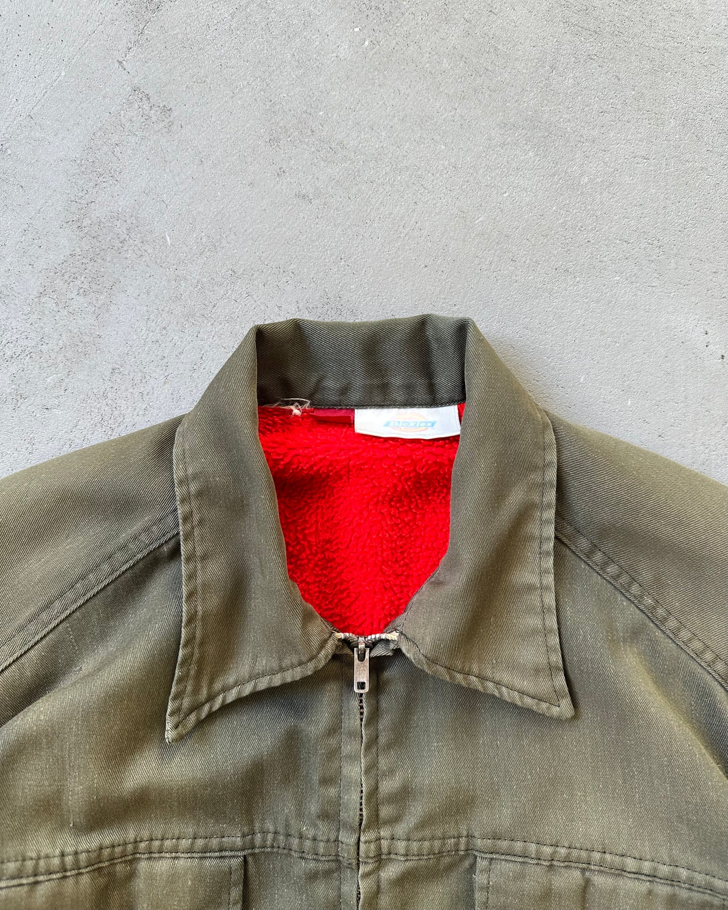 1980s - Military Green Dickies Work Jacket - S/M