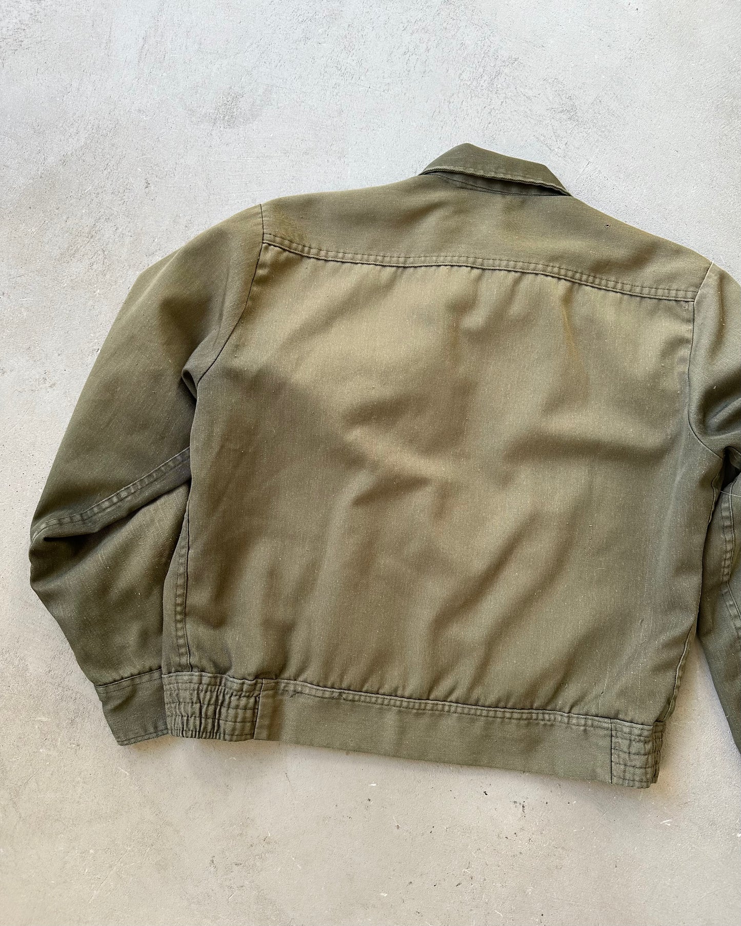 1980s - Military Green Dickies Work Jacket - S/M