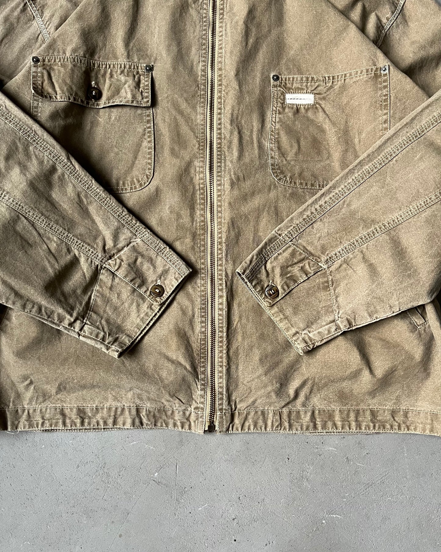 2000s - Brown Light Work Jacket - L