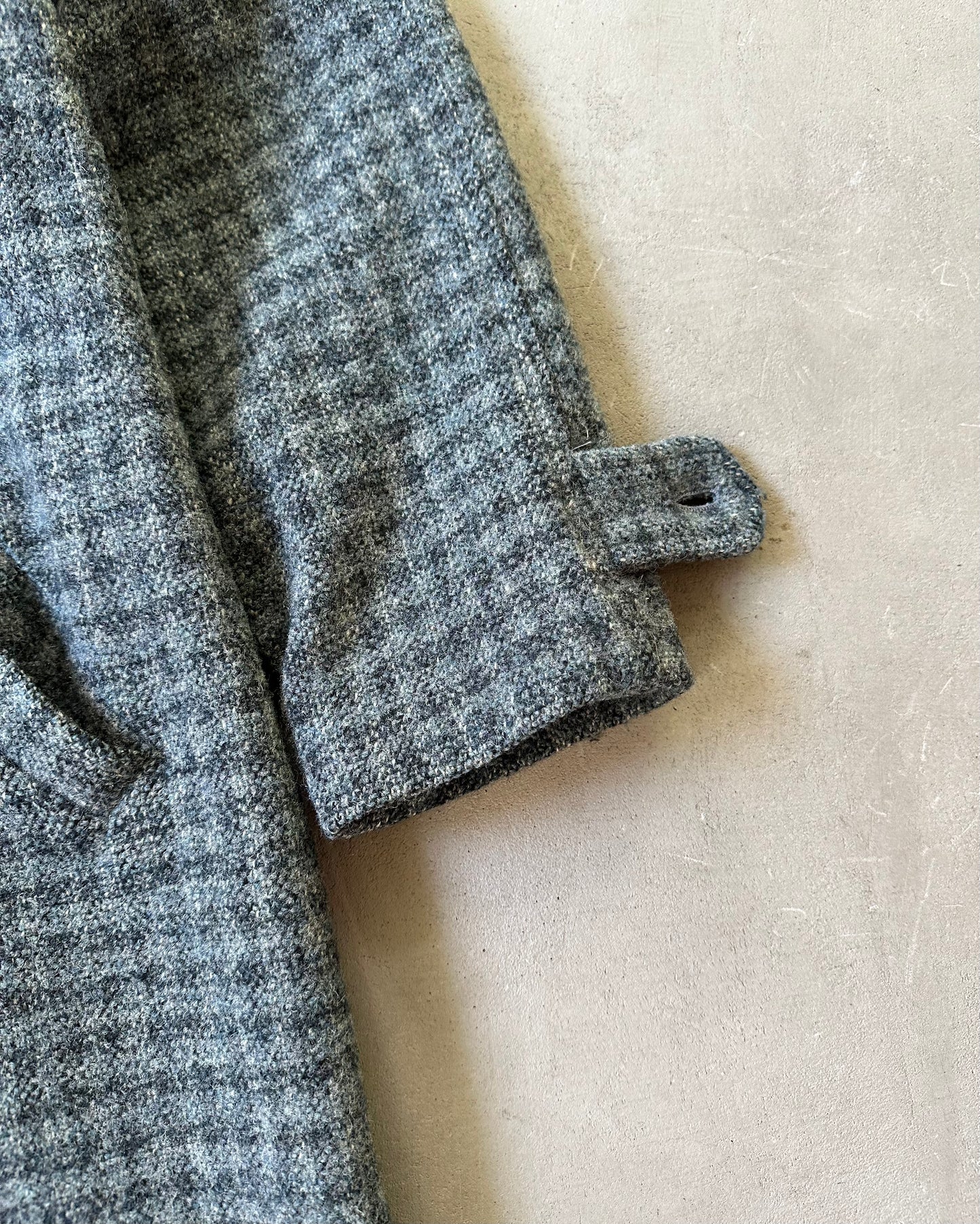1980s - Blue/Grey L.L.Bean Long Coat - (W)M