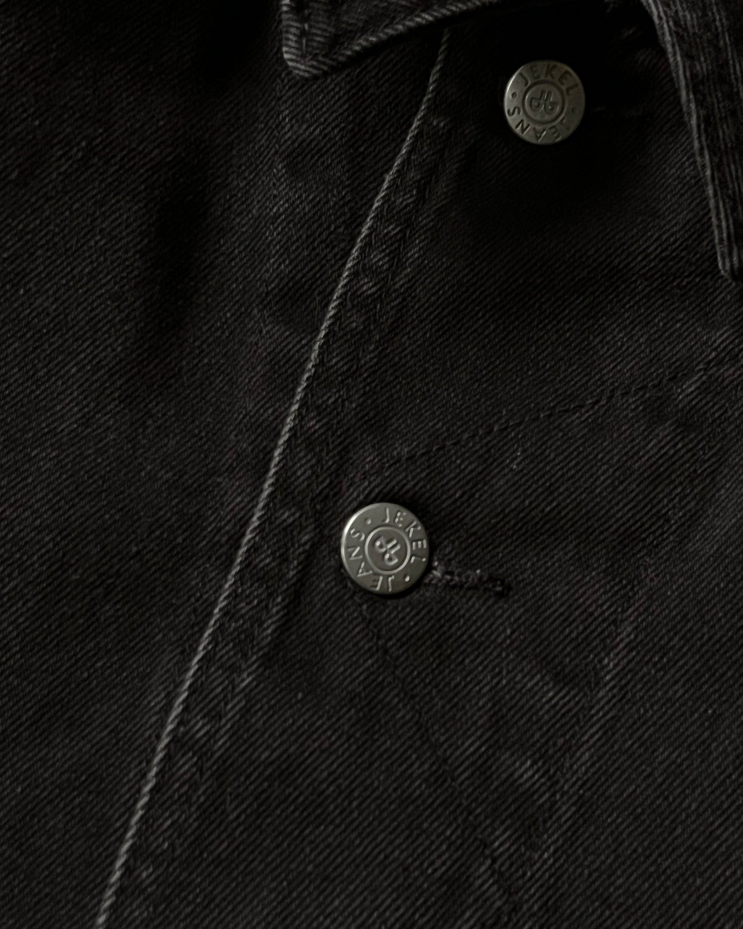 1990s - Black Jekel Work Jacket - L