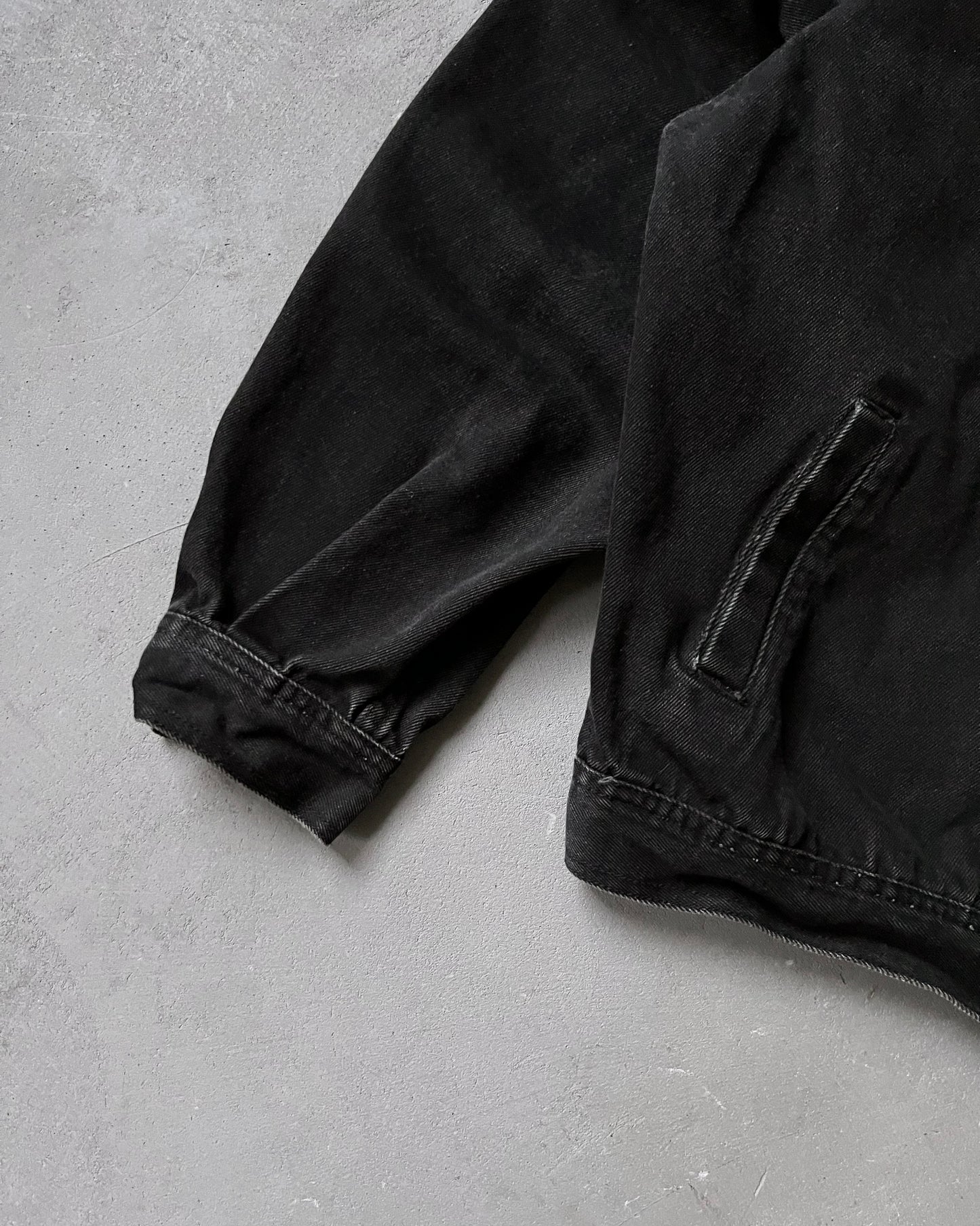 1990s - Black Jekel Work Jacket - L